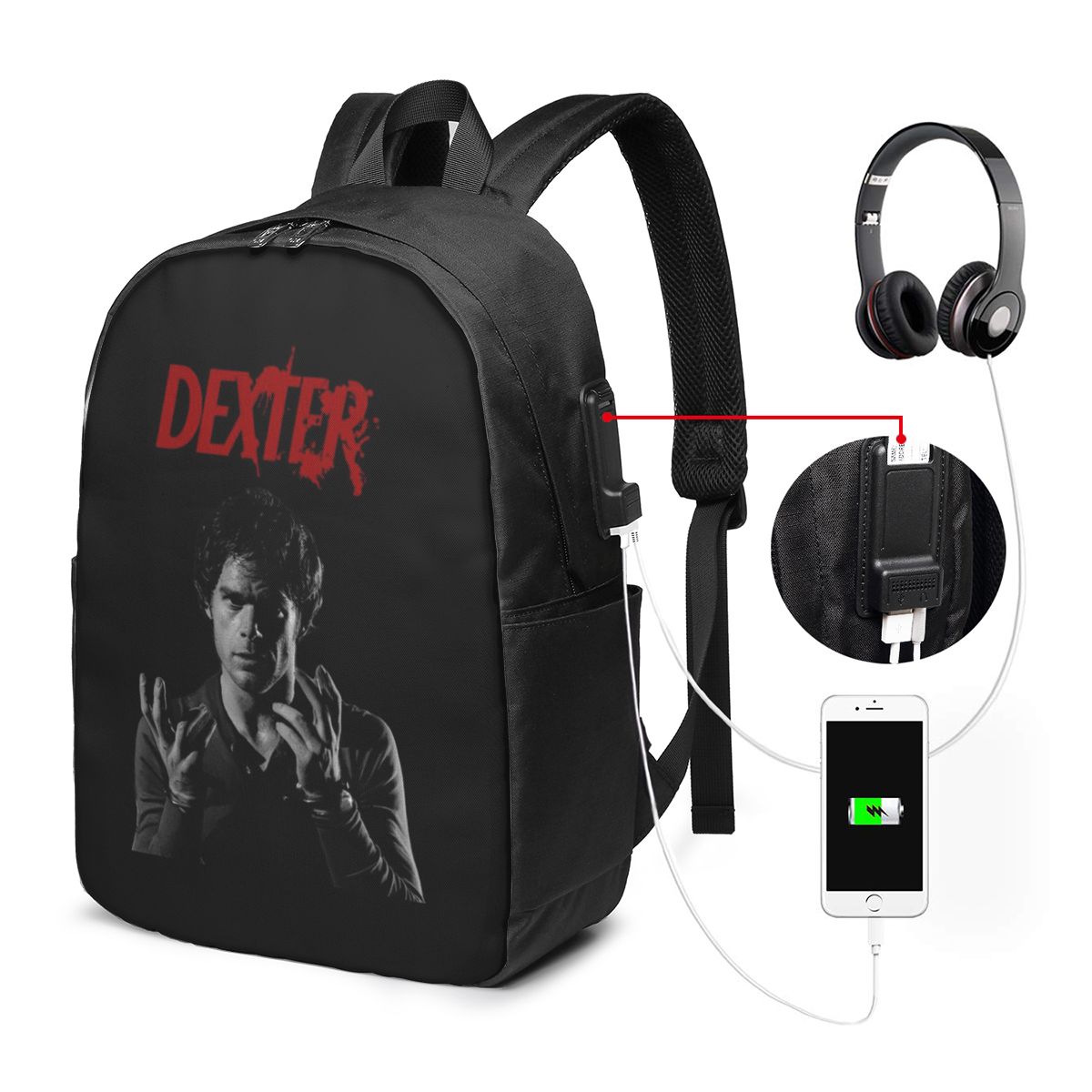 Tas Ransel Film Dexter Morgan  - Women Bags Laptop ulasan dan harga