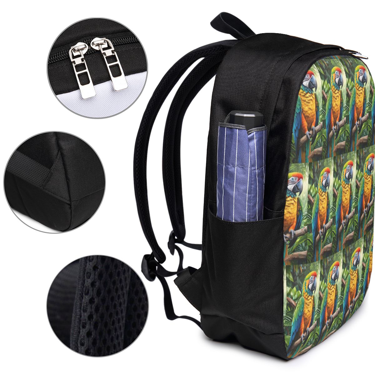 Tas Ransel Burung Beo Macaw Lu - Women Bags Laptop ulasan dan harga