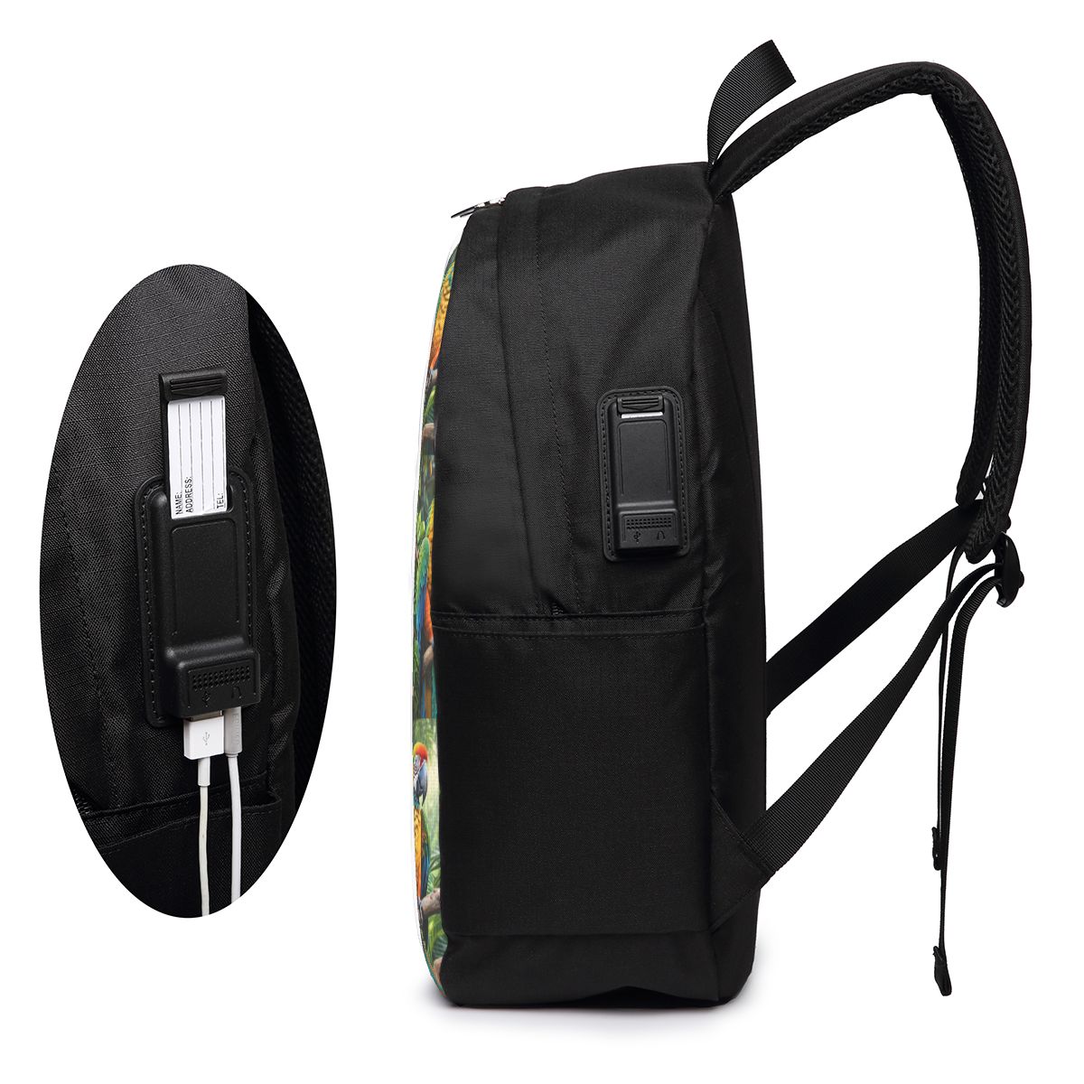 Tas Ransel Burung Beo Macaw Lu - Women Bags Laptop ulasan dan harga