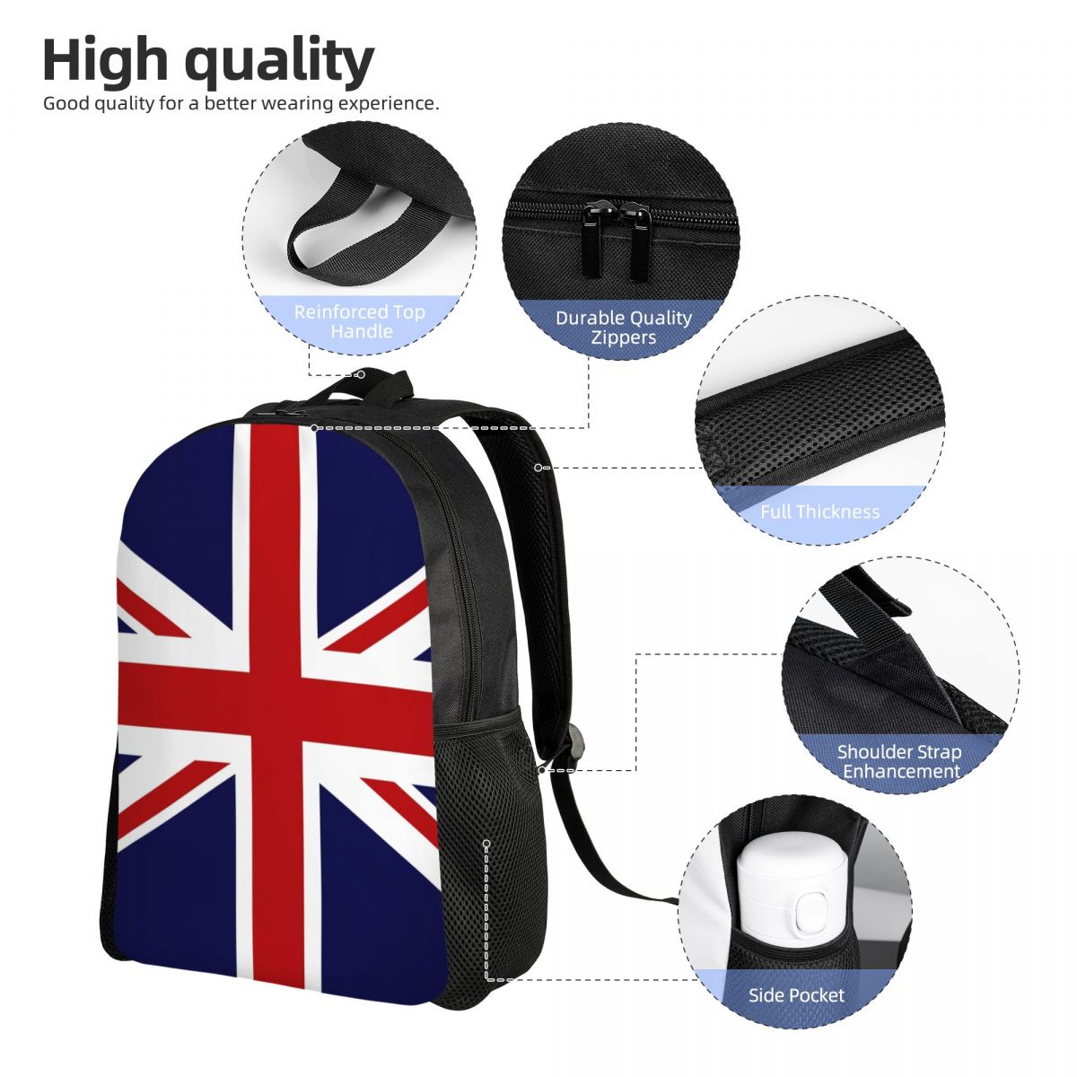 Union Jack Flag Of The UK Rans - Women Bags In Uk ulasan dan harga