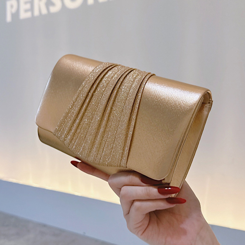 Tas Clutch Malam Kecil Emas un - Women Bags Gold ulasan dan harga