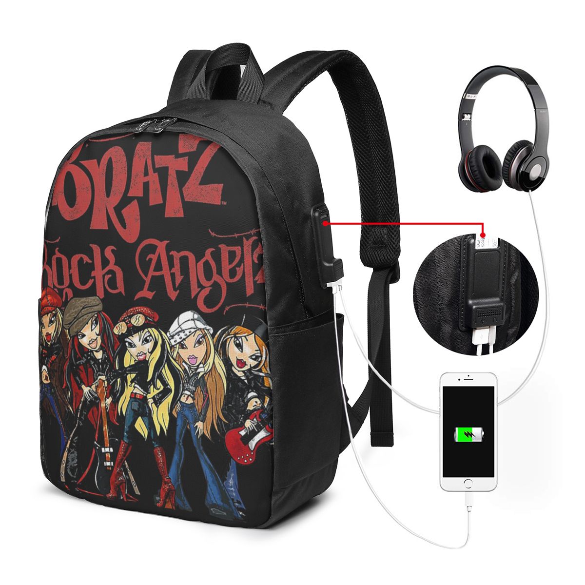 Bratz Rock Angelz Group Shot B - Women Bags Laptop ulasan dan harga