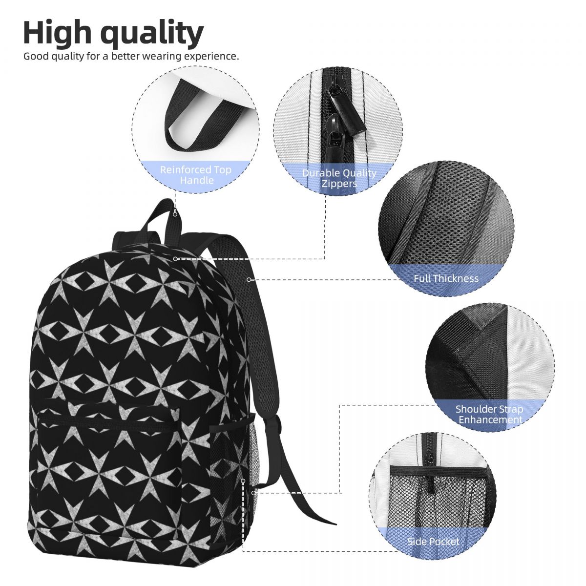 Maltese Cross Knights Hospital - Women Bags Malta ulasan dan harga