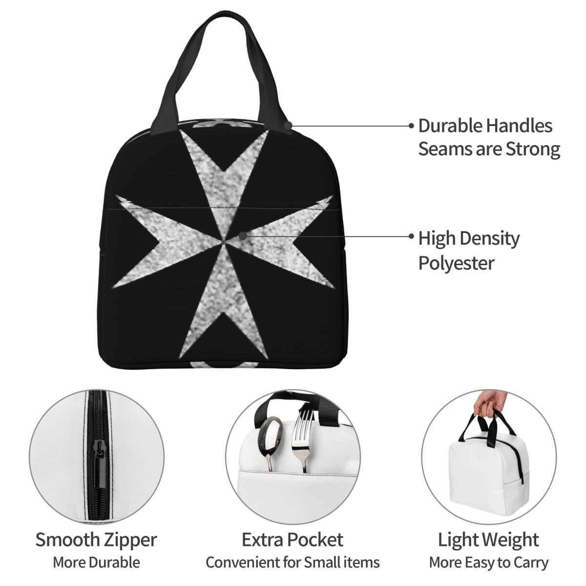 Maltese Cross Knights Hospital - Women Bags Malta ulasan dan harga